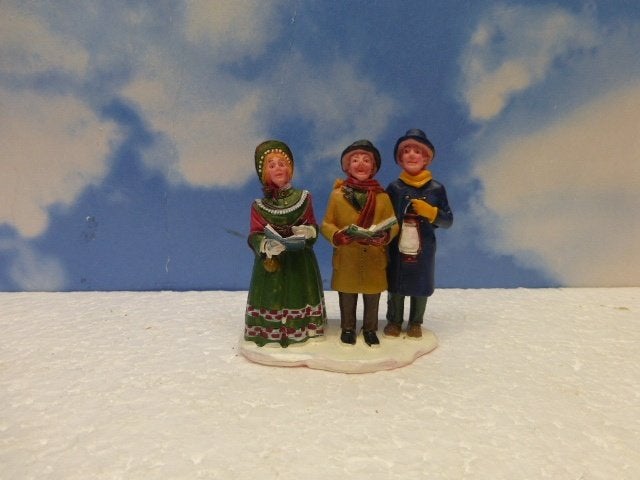 lemax carolers kerstdorp poppetjes figurines beeldjes kerst, Ophalen of Verzenden, Zo goed als nieuw