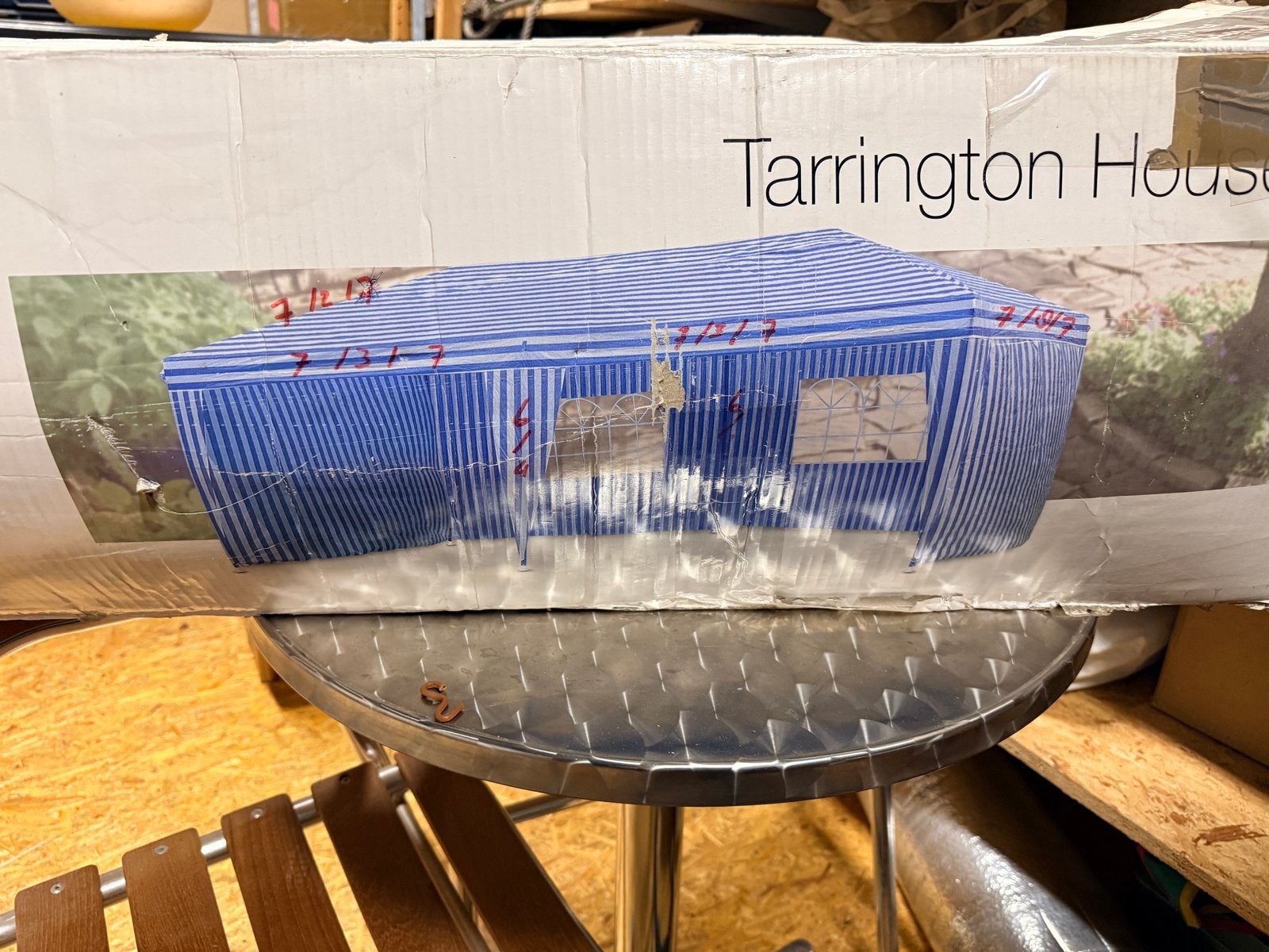 Tarrington House Riva Paviljoen - zgan in doos, Ophalen, Minder dan 4 meter, Zo goed als nieuw, Paviljoen