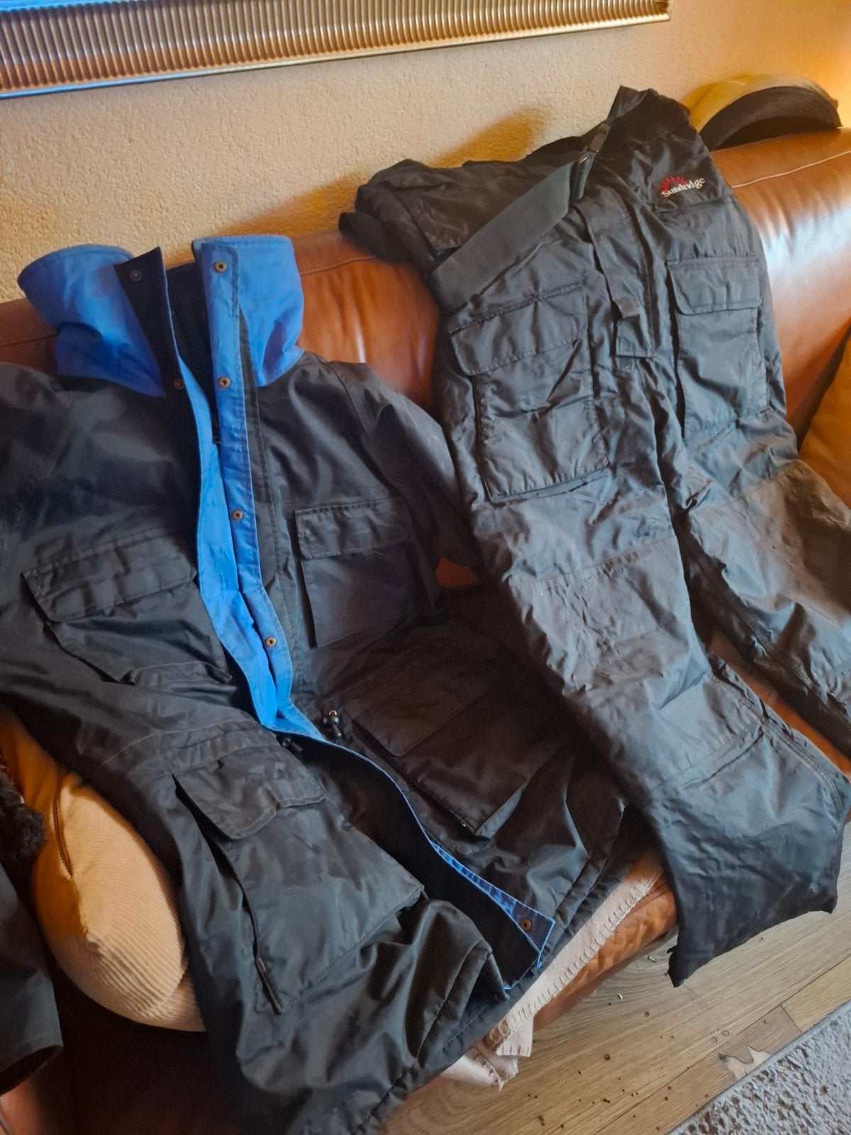 Sundridge vispak - jas en broek, Watersport en Boten, Ophalen of Verzenden, Gebruikt, Kleding