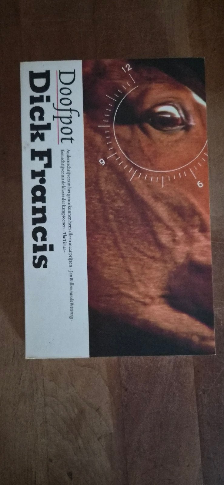 Doofpot - Dick Francis (Thriller), Ophalen of Verzenden, Gelezen, Dick Francis