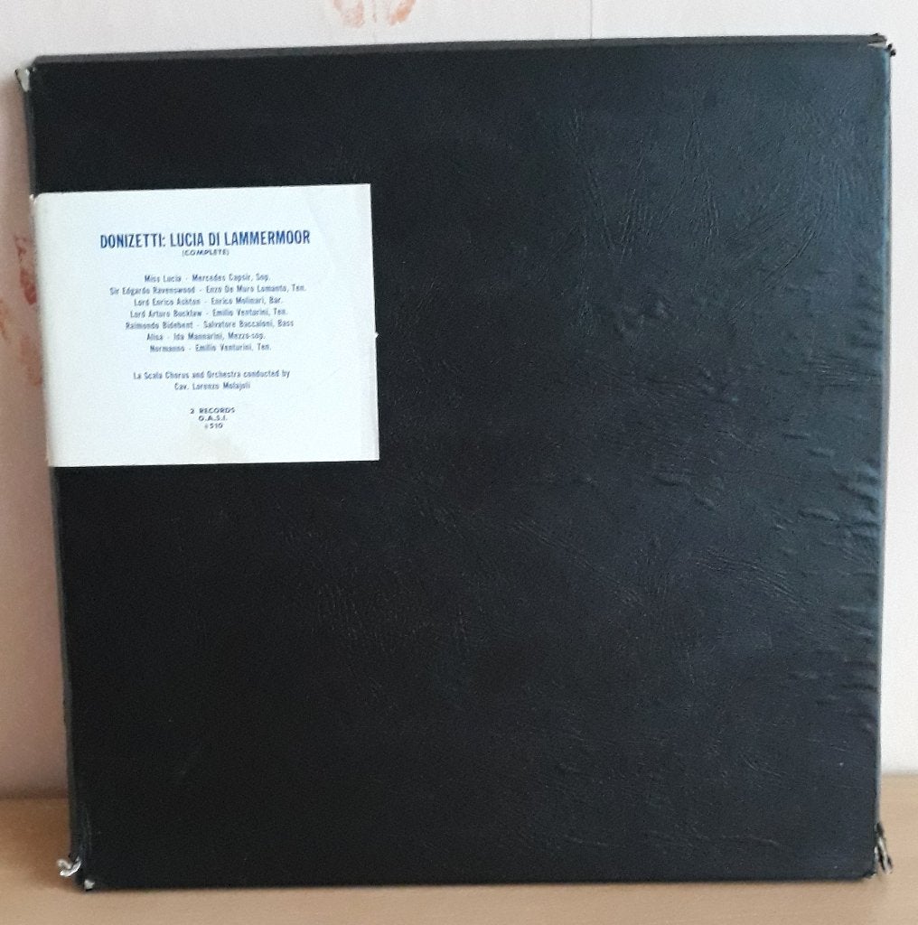 Complete opera - Lucia Di Lammermoor - Enzo de Muro Lomanto, Boxset, Opera of Operette, Ophalen of Verzenden, Zo goed als nieuw