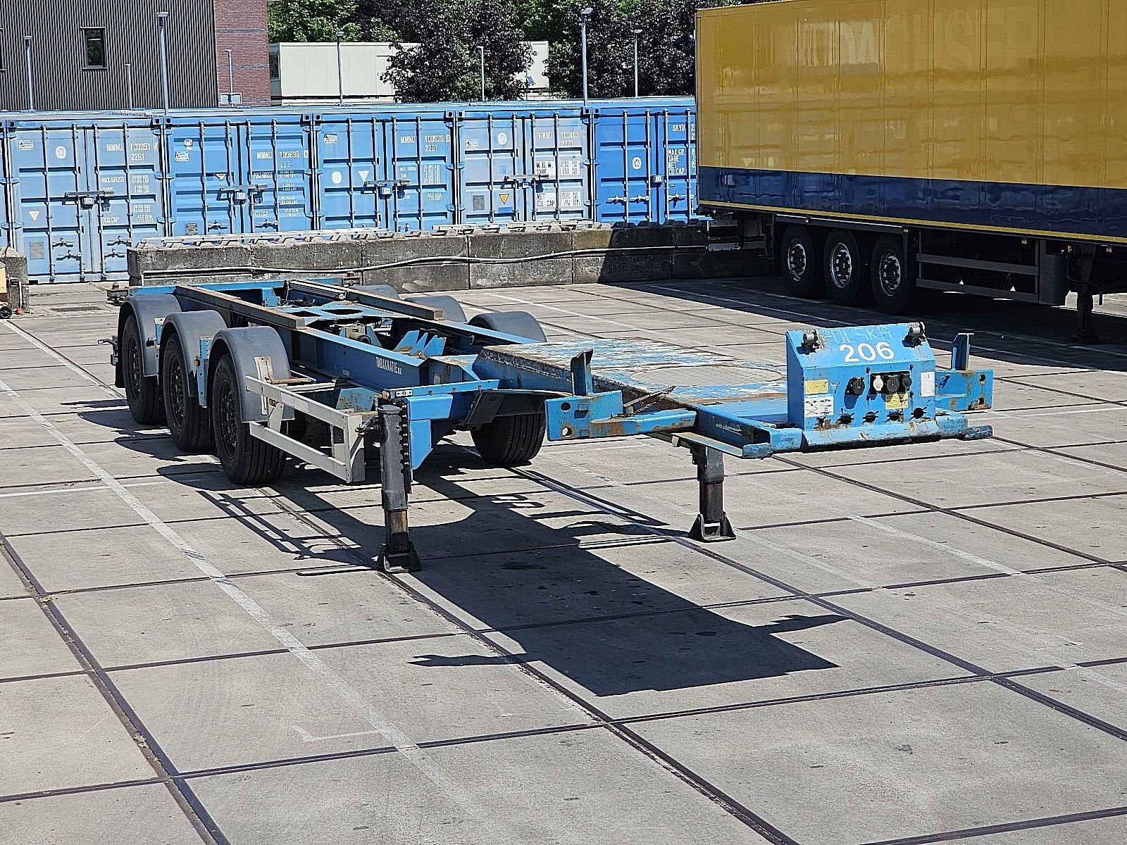 RENDERS CHASSIS PORTMASTER, Auto's, Vrachtwagens, Overige kleuren, Bedrijf, Aanhangers en Opleggers, Te koop