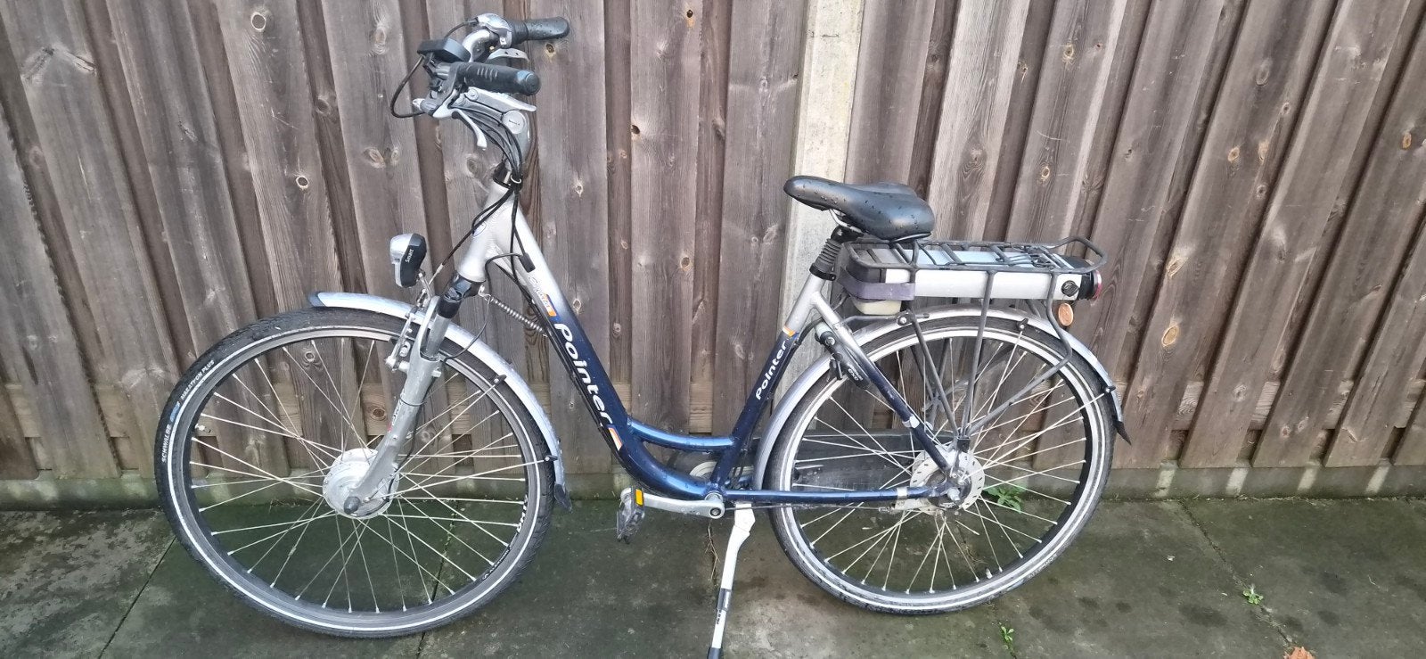 Pointer elektrische fiets met accu en oplader, Minder dan 30 km per accu, Gebruikt, 51 tot 55 cm, Ophalen