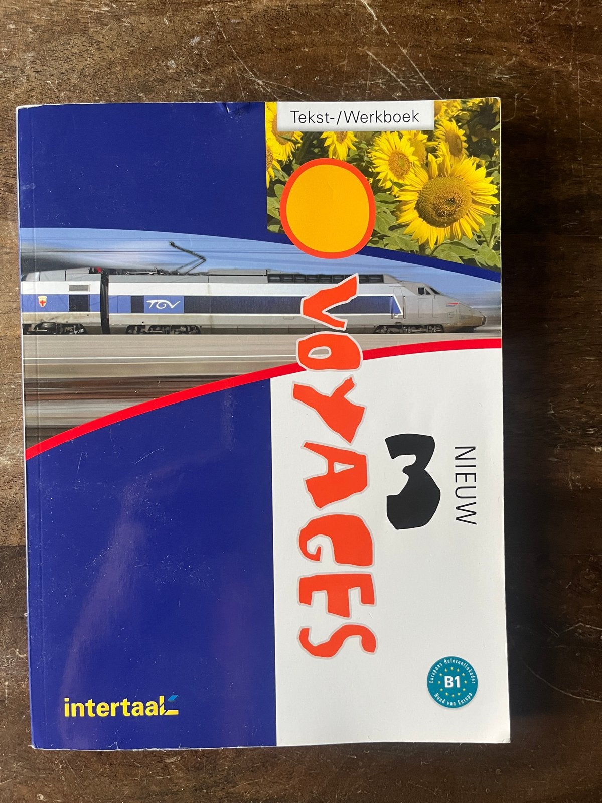 Voyages 3 Nieuw Tekst-/Werkboek Intertaal B1 Frans, Boeken, Ophalen of Verzenden, Nieuw, MBO