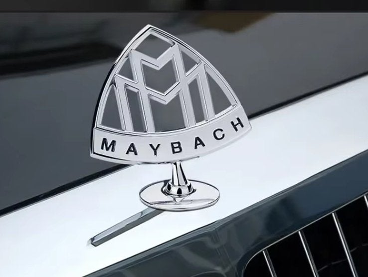 MERCEDES BENZ MAYBACH STER RVS CHROME PAST OP ALLE TYPES MB, Voor, Mercedes-Benz, Nieuw, Ophalen of Verzenden