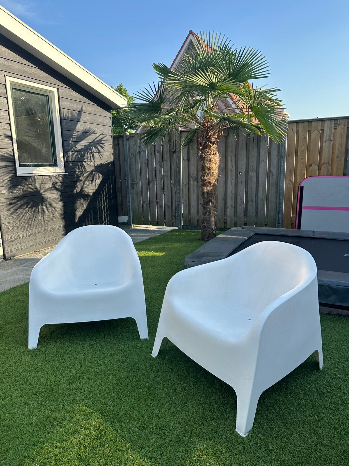 IKEA tuinstoelen SKARPÖ, Ophalen, Zo goed als nieuw, Kunststof