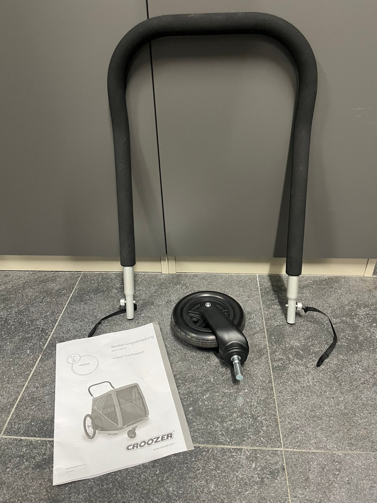 Te koop: croozer dog buggyset in nieuwstaat, Fietsen en Brommers, Fietsaccessoires | Aanhangers en Karren, Ophalen, Zo goed als nieuw