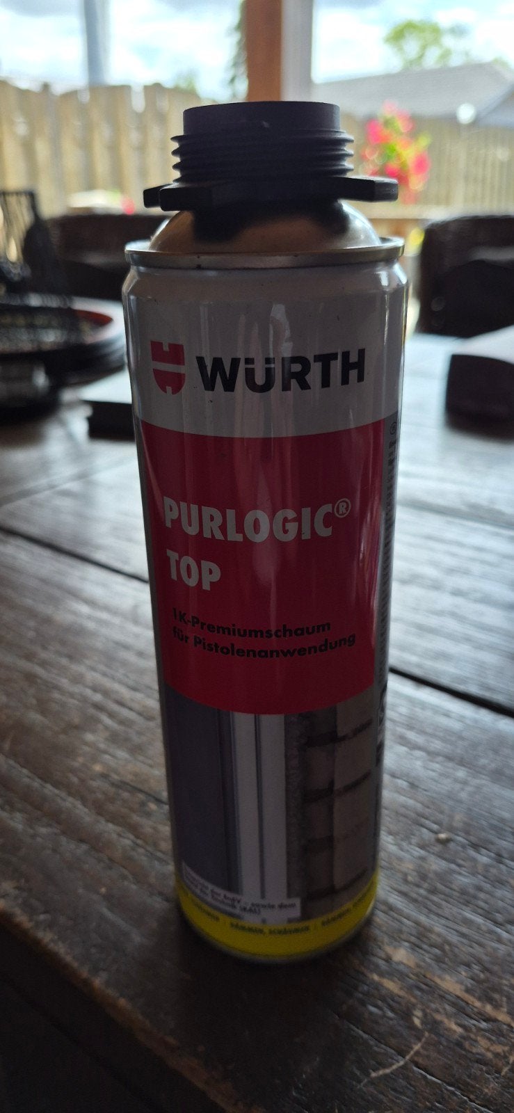 Wurth PURlogic TOP 1K-Premiumschuim voor pistool, Ophalen, Nieuw