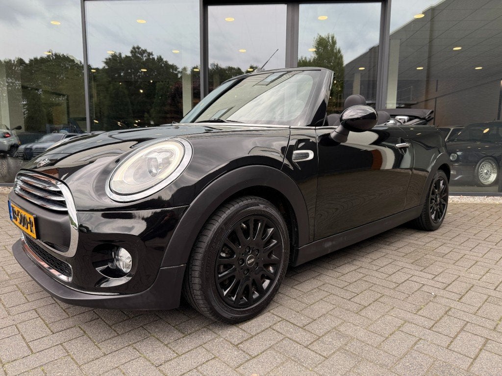 MINI Cabrio 1.2 Chili,LED,Half Leer,Keyless,Climate,Cruise,S, Gebruikt, 4 stoelen, Zwart, 102 pk