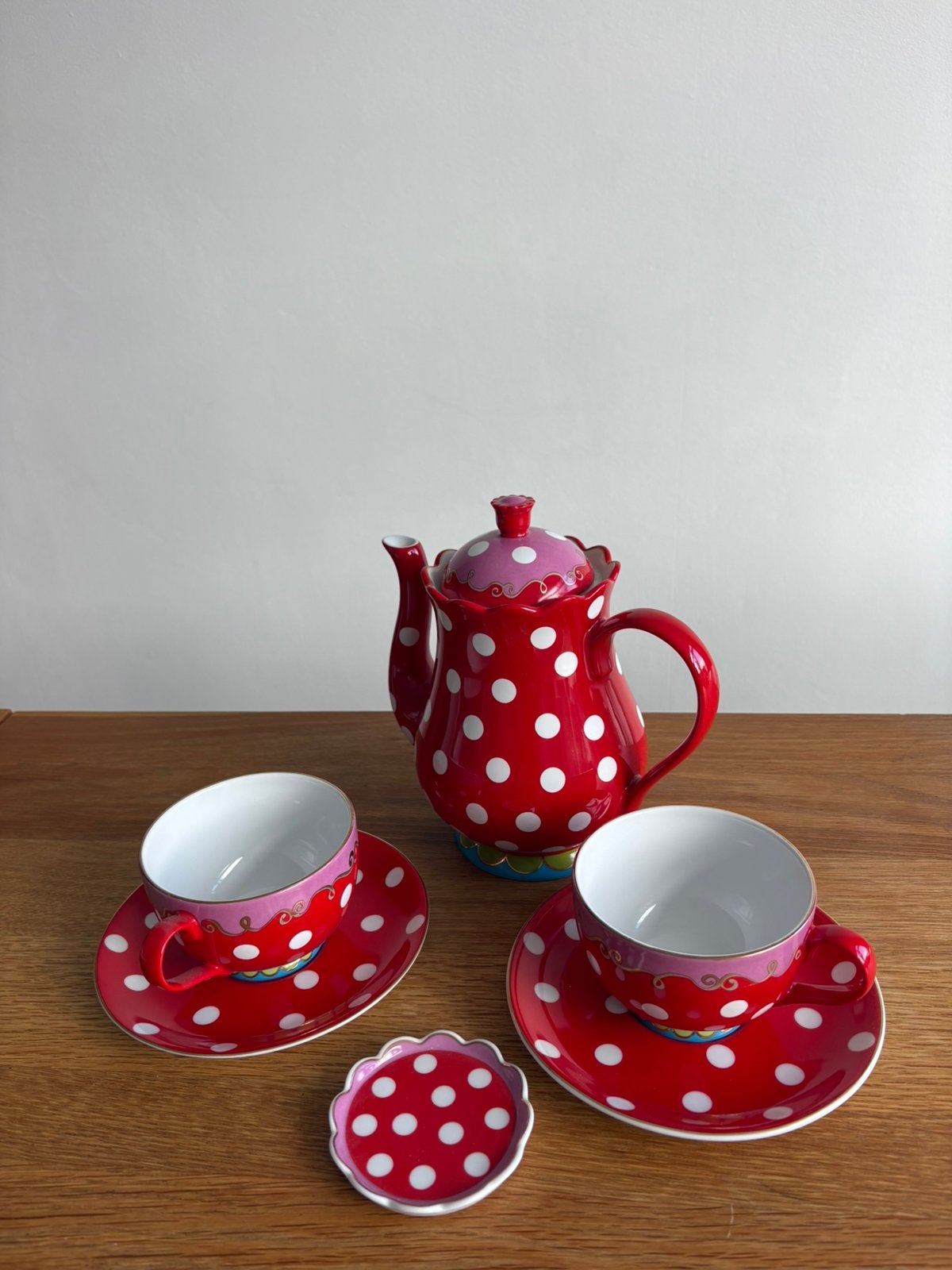 Thee koppen en thee kan Oilily - Douwe Egberts uitgave, Overige merken, Ophalen of Verzenden, Zo goed als nieuw, Overige stijlen
