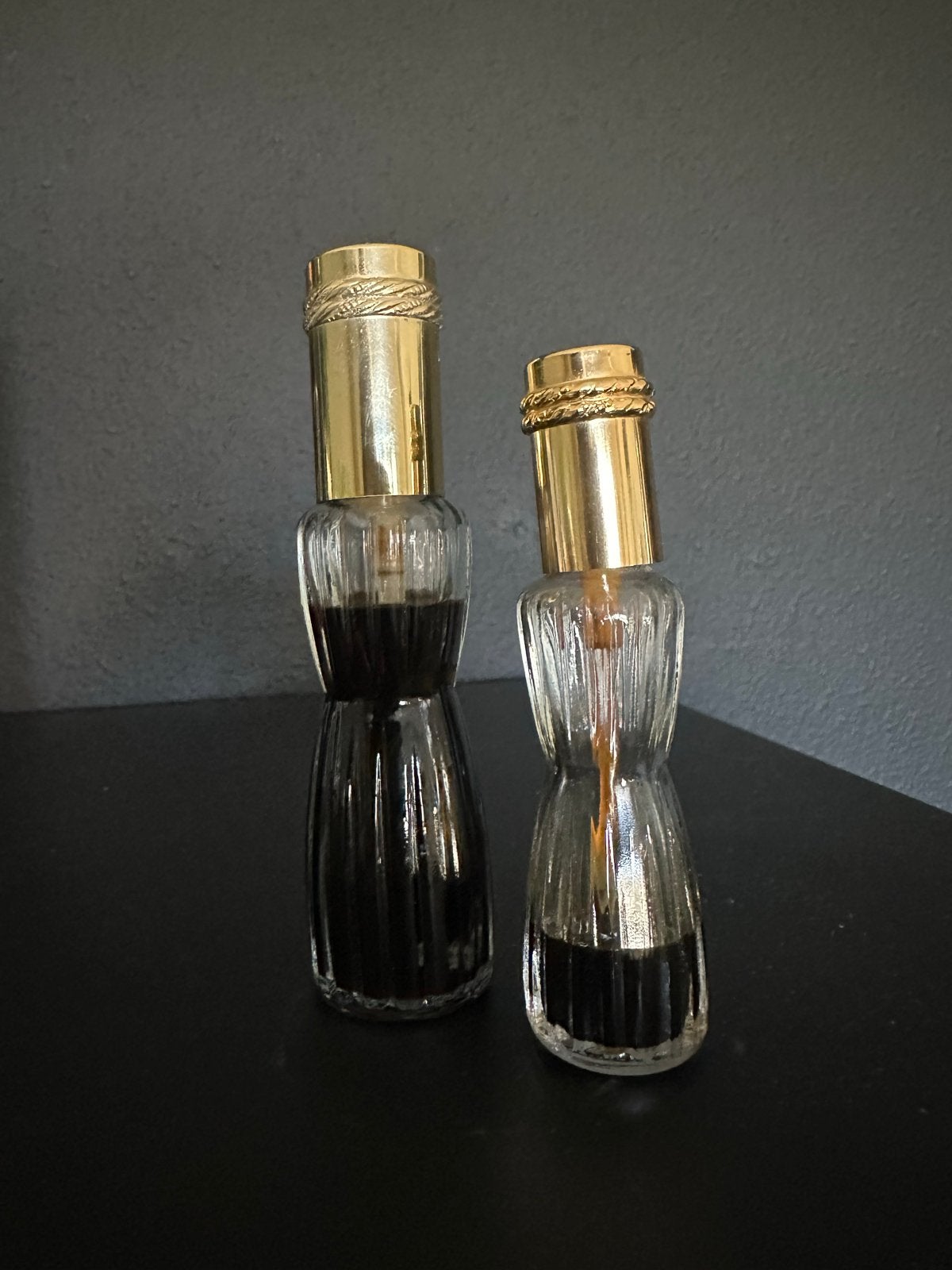 Estée Lauder Youth-Dew Eau de Parfum - Vintage Flesjes, Ophalen, Gebruikt, Parfumfles