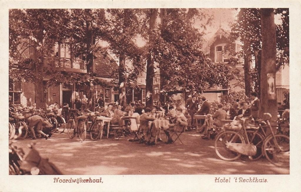 702-328-047 Noordwijkerhout Hotel 'T Rechthuis, Verzenden, Voor 1920, Zuid-Holland