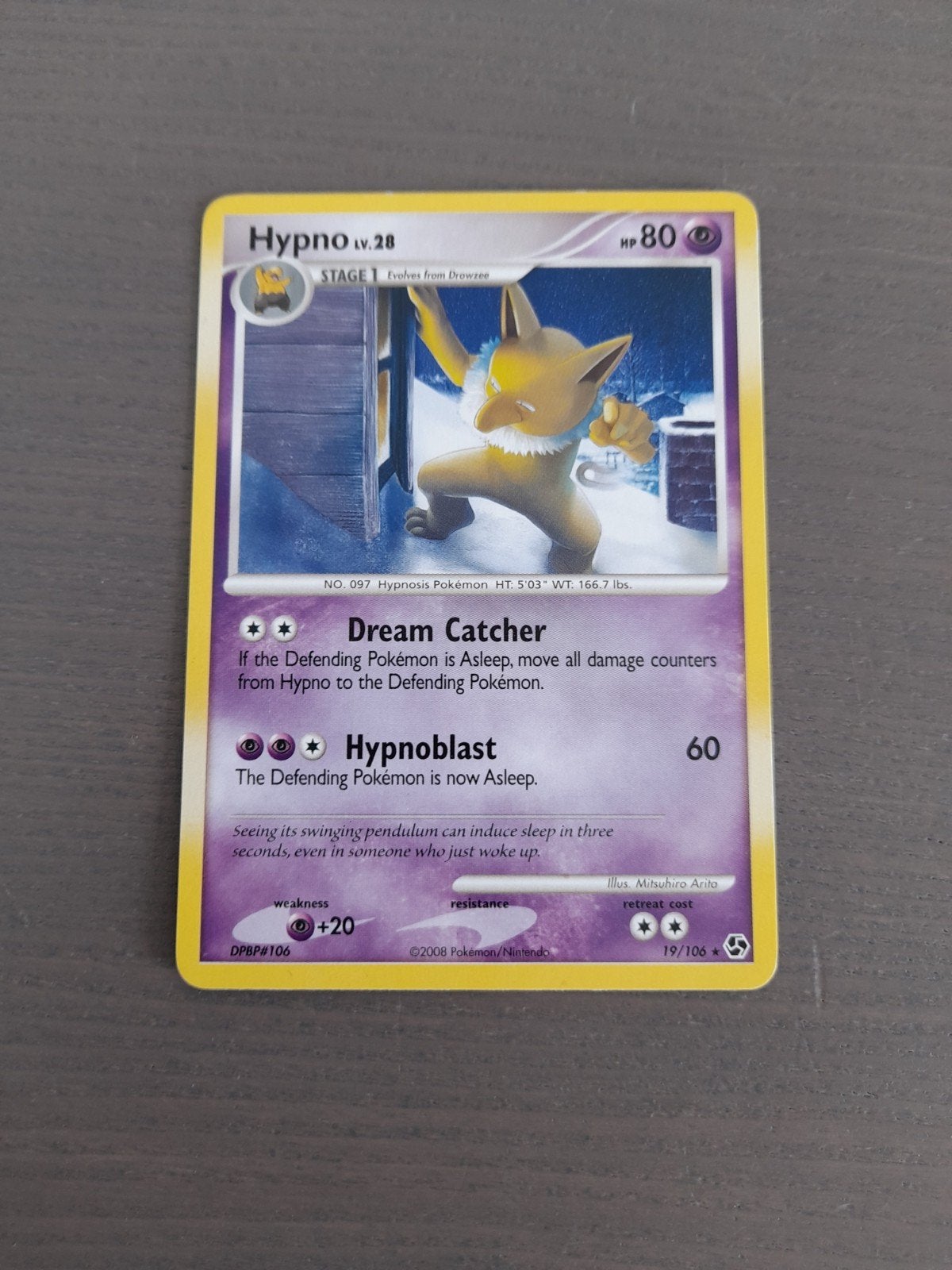 Great encounters 19/106 hypno, Ophalen of Verzenden, Gebruikt, Losse kaart