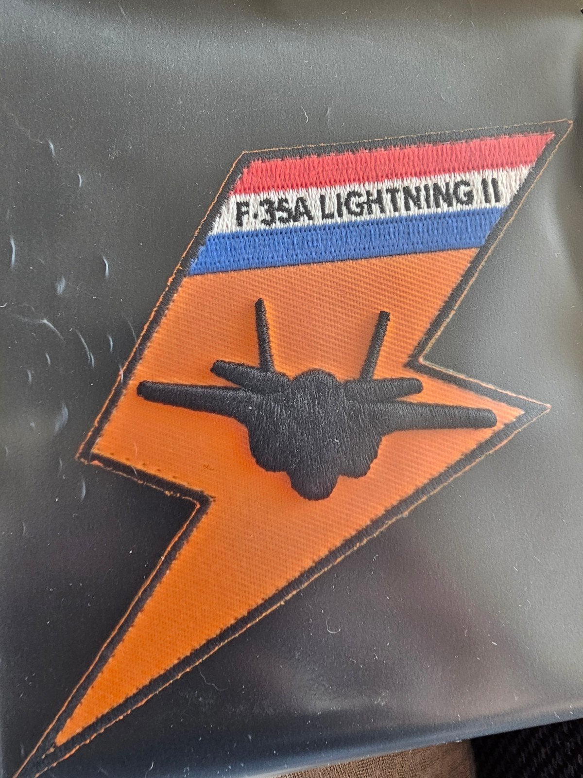 lightning patch, Ophalen of Verzenden, Zo goed als nieuw, Patch, Badge of Embleem