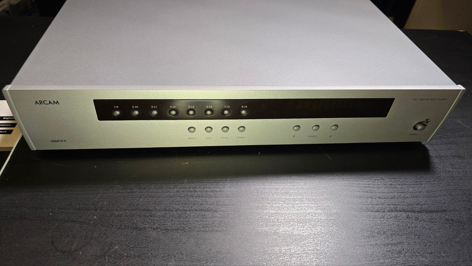 Arcam diva T61 AM/FM Tuner - Hoogwaardige Radio Ontvanger, Ophalen of Verzenden, Zo goed als nieuw, Radio