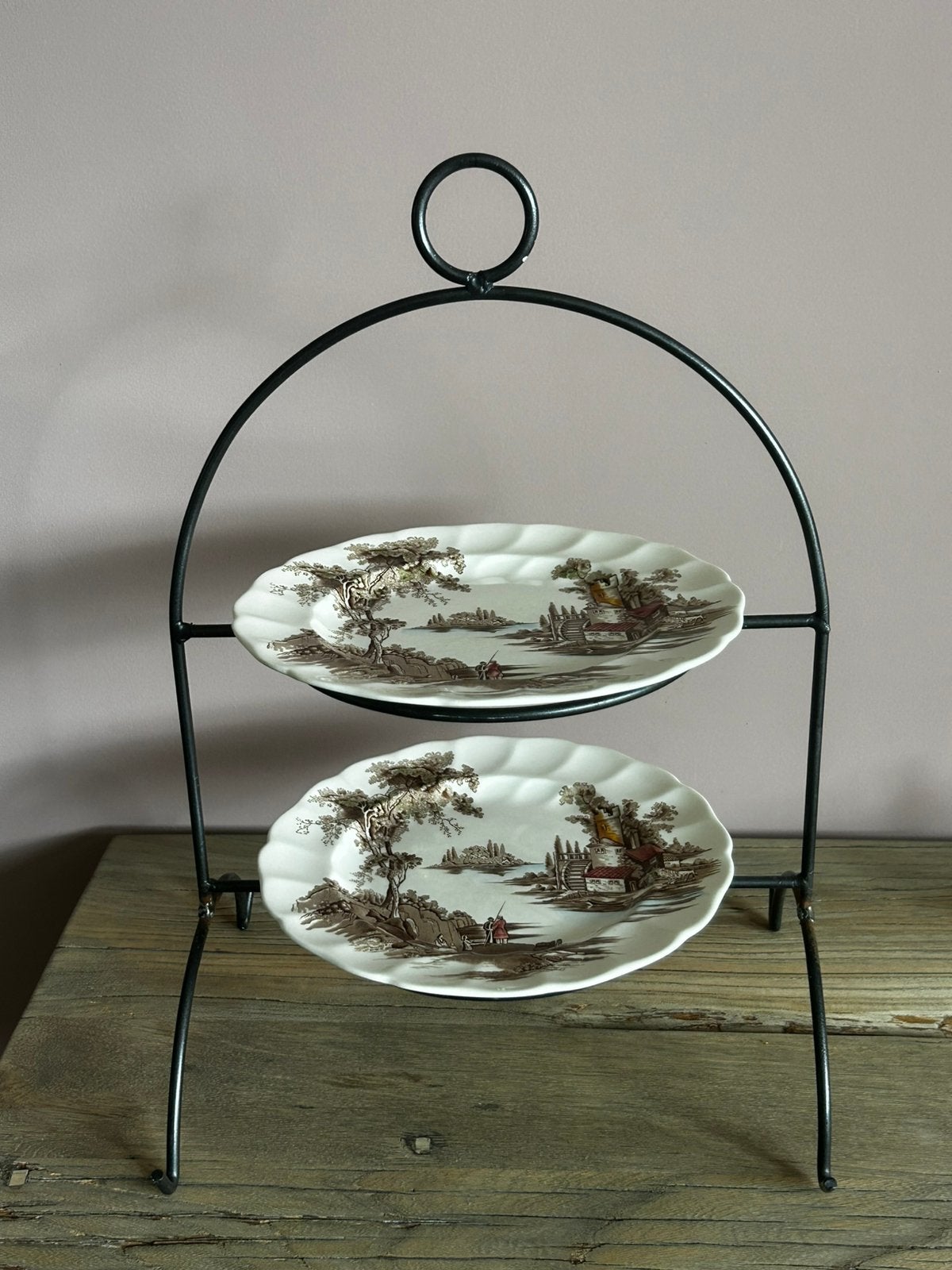 Etagere Engelse Stijl, Huis en Inrichting, Woonaccessoires | Etagères, Ophalen of Verzenden, Zo goed als nieuw