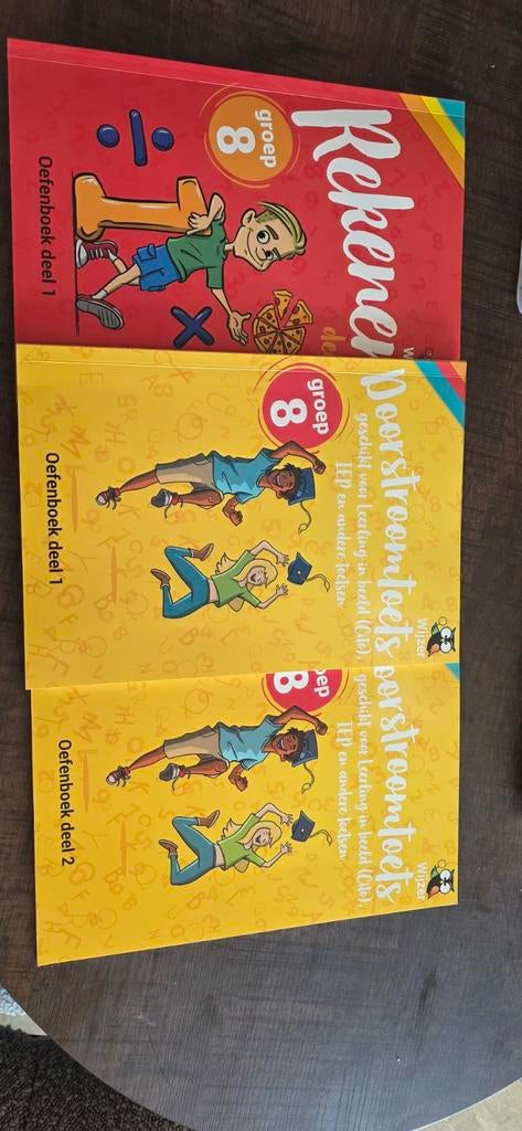 Oefenboeken IEP Doorstroomtoets Groep 8 (3 stuks), Ophalen