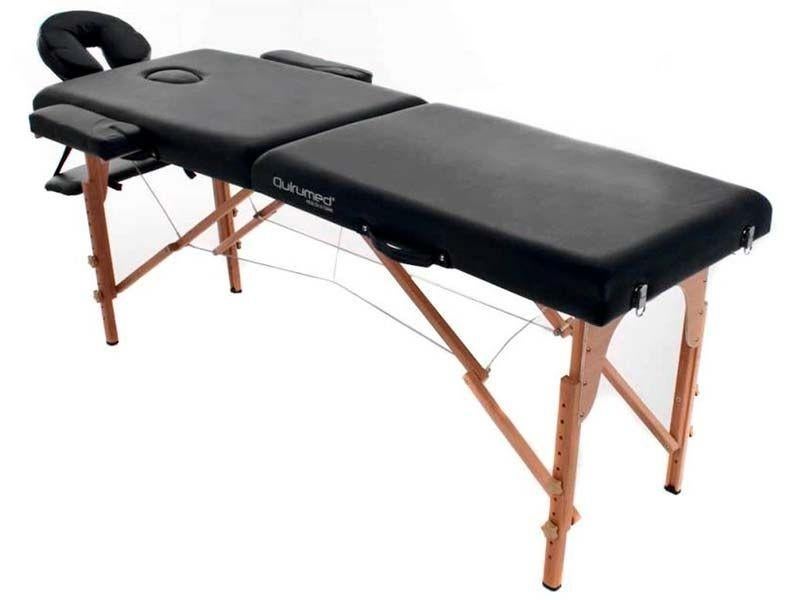 Zwarte massagetafel opklapbaar met draagtas., Ophalen, Zo goed als nieuw, Overige typen