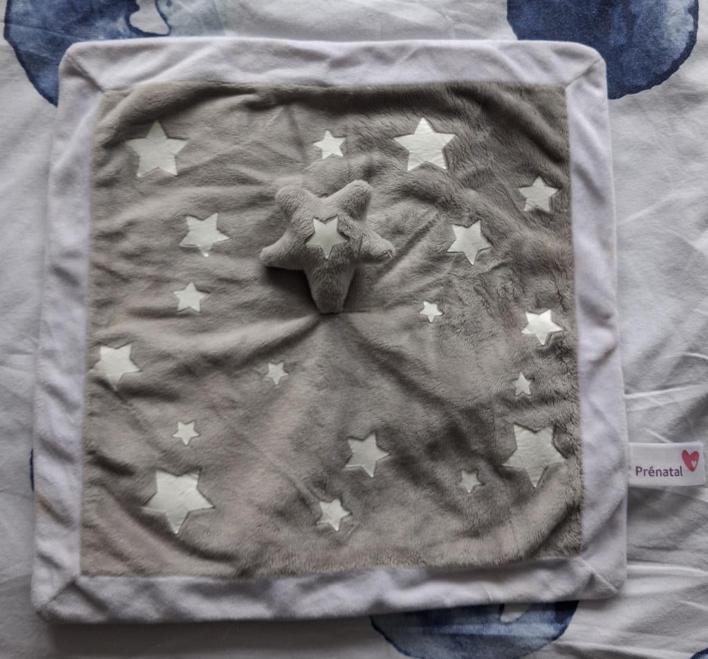 Glow in the dark baby knuffeldoekje met lichtgevende sterren, Verzenden, Zo goed als nieuw, Overige typen