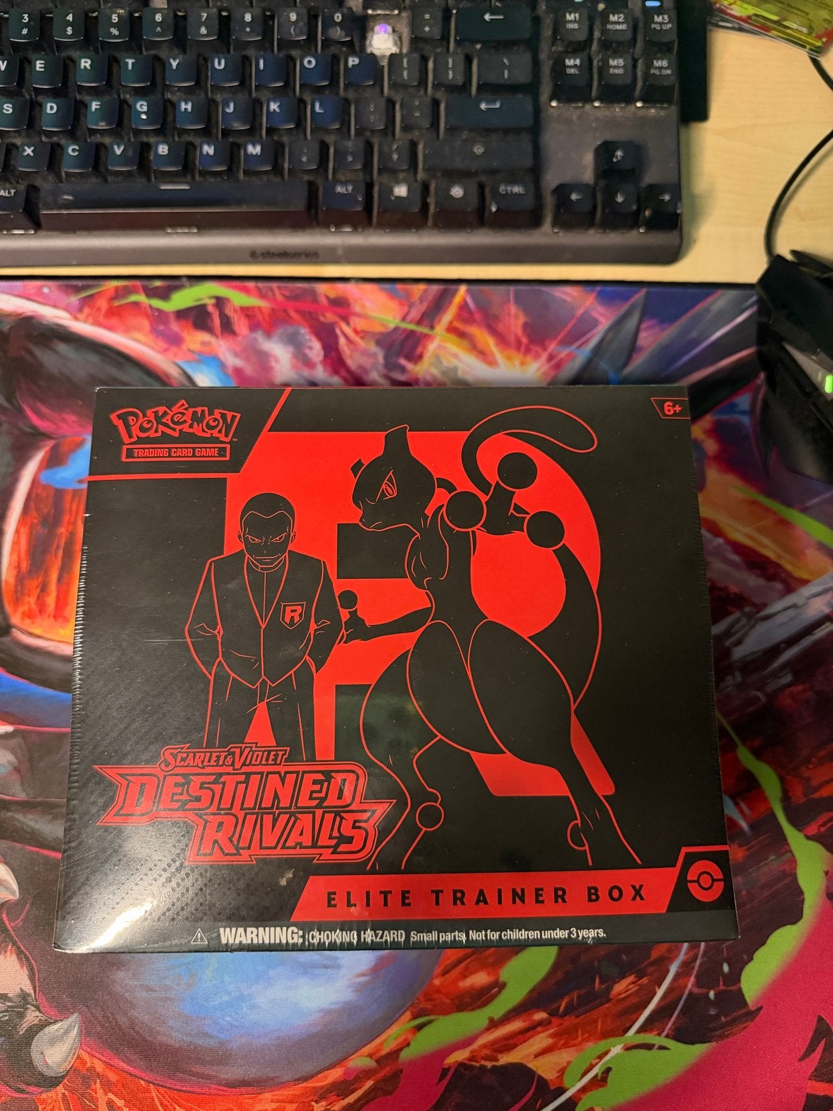Pokémon Scarlet & Violet Destined Rivals Elite Trainer Box, Ophalen of Verzenden, Nieuw, Overige typen