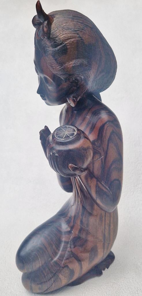 Art Deco snijkunst Bali Nederlandsch Indië, Indische Schone, Antiek en Kunst, Ophalen of Verzenden