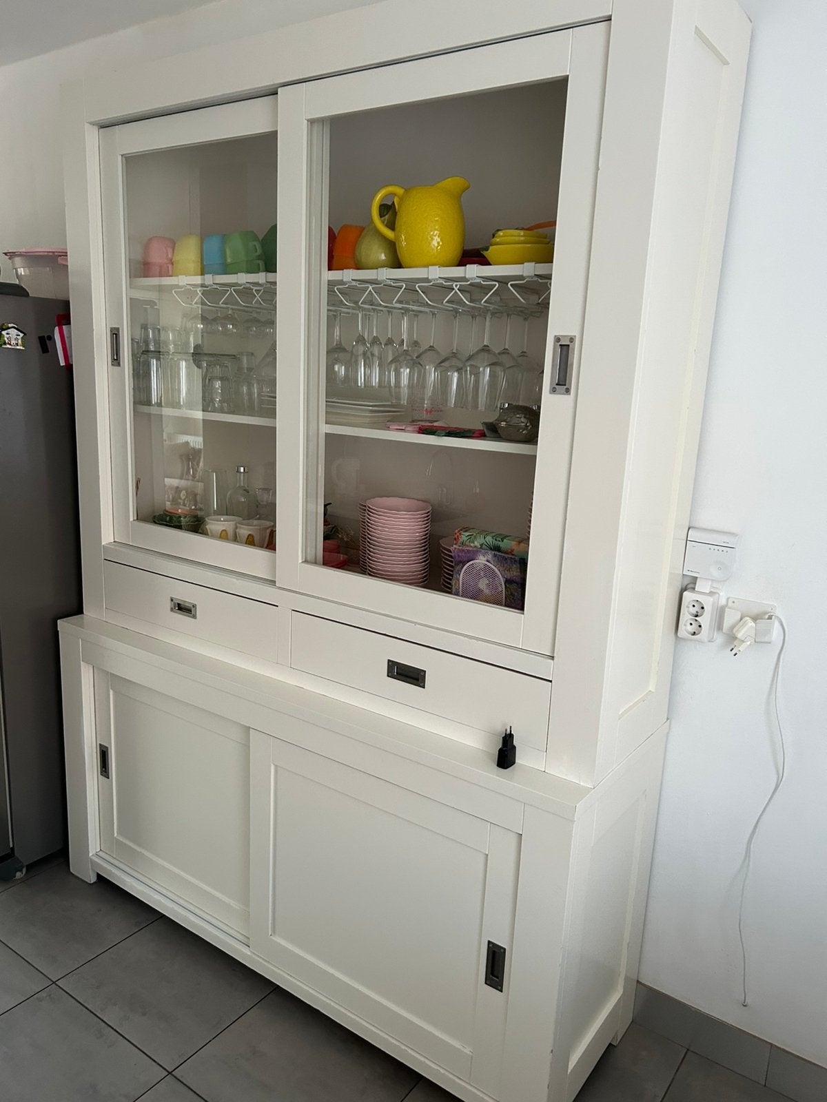 Schoolkast/vitrinekast, Ophalen, Gebruikt, 200 cm of meer, 150 tot 200 cm