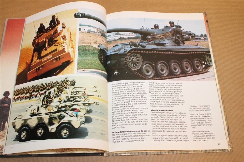 Tanks — Fotoboek Militaire Voertuigen Groot Formaat 1984, Ophalen of Verzenden, Tweede Wereldoorlog, Gelezen, Overige onderwerpen