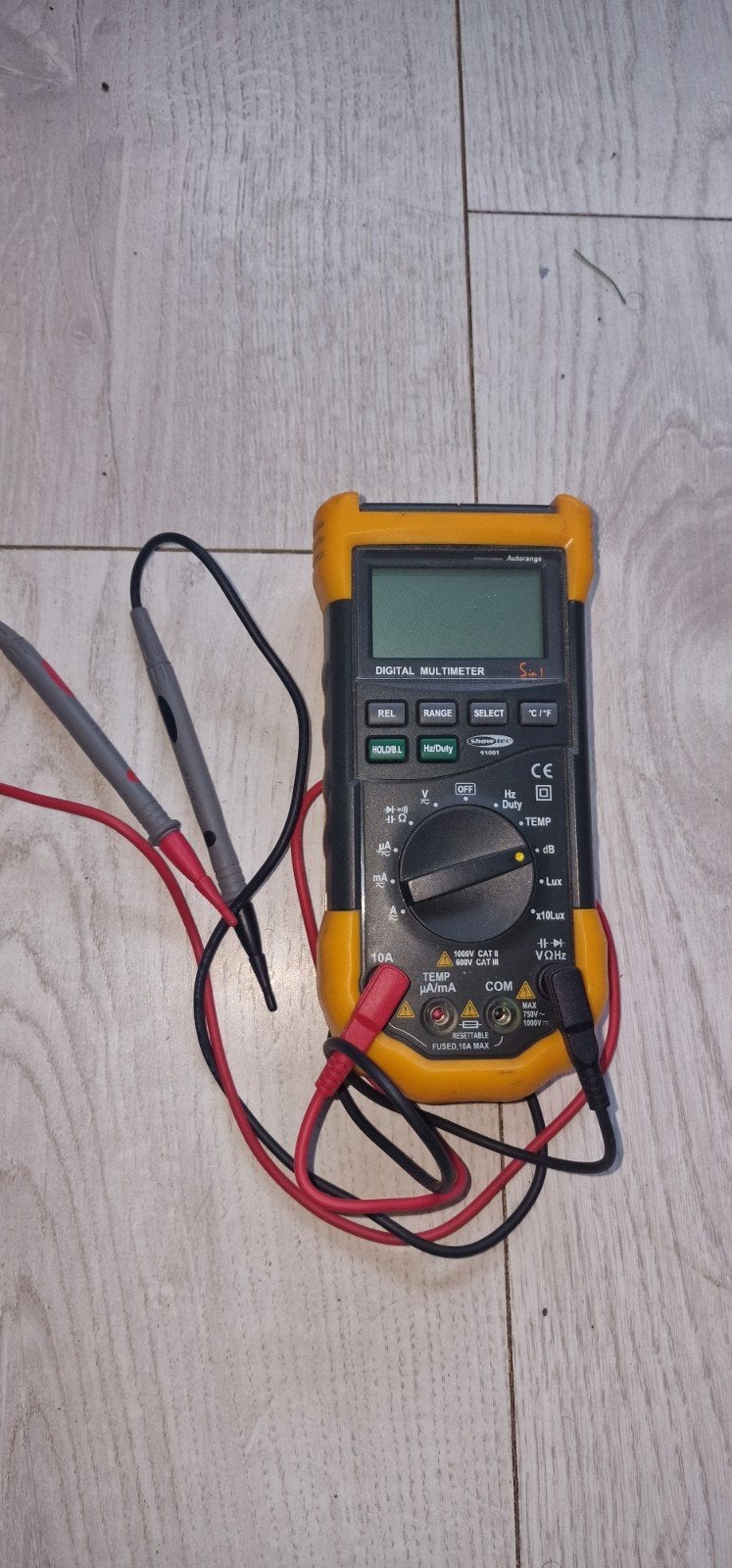 Digitale Multimeter met diverse meetfuncties, Ophalen of Verzenden, Gebruikt, Multimeter