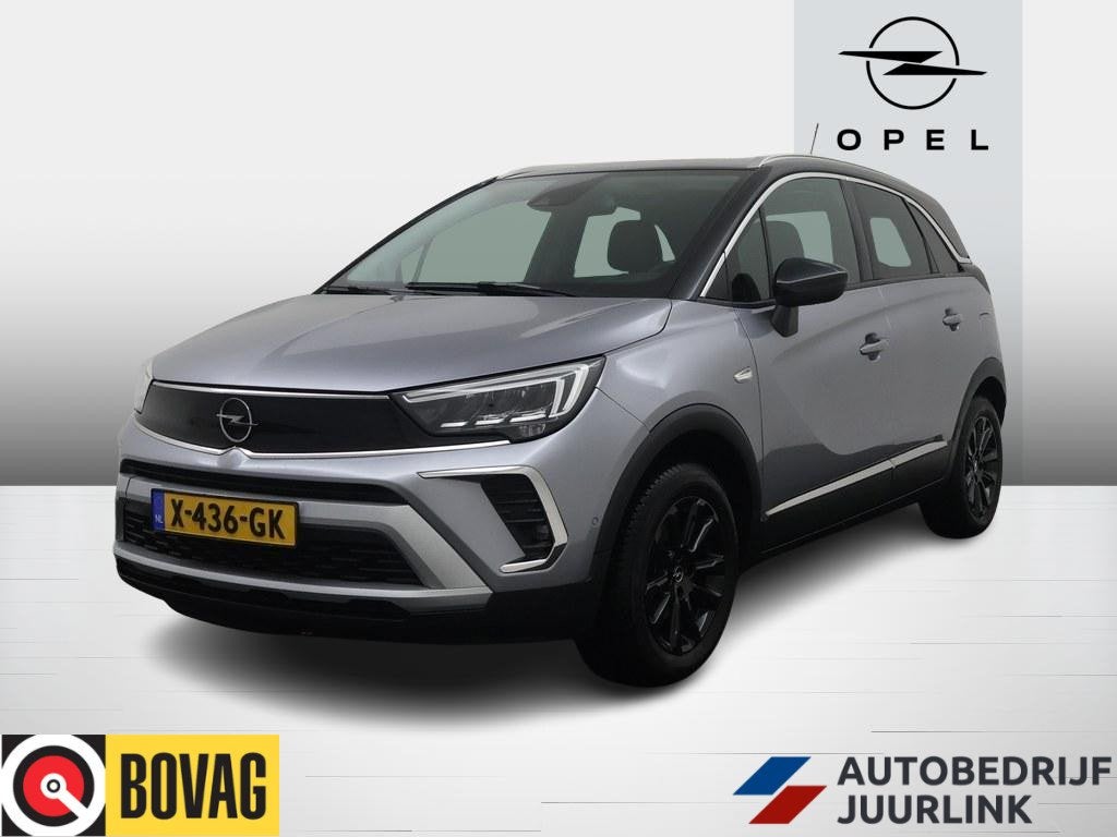 Opel Crossland 1.2T 130pk Automaat Ultimate Trekhaak/Alcanta, Auto's, Opel, Dealer onderhouden, 840 kg, Gebruikt, 1199 cc
