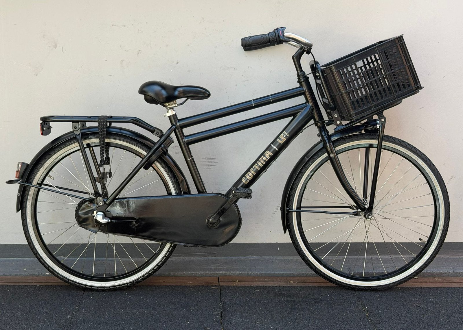 Cortina U4 - 24 inch, complete jongensfiets, 3 versnellingen, Fietsen en Brommers, Fietsen | Jongens, Ophalen, Terugtraprem, Versnellingen