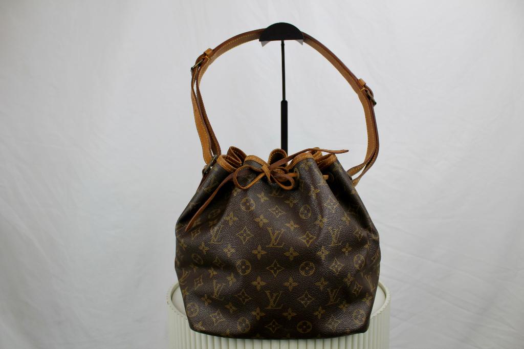Louis Vuitton Petit Noé - 1059, Sieraden, Tassen en Uiterlijk, Gebruikt, Bruin, Ophalen of Verzenden, Louis Vuitton