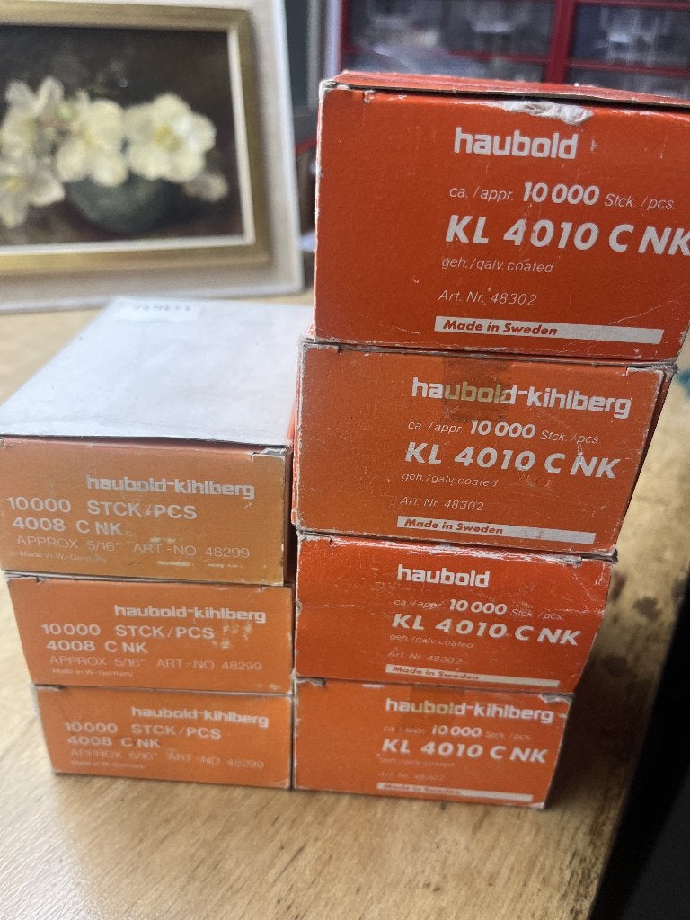 Haubold nietjes breedte 5mm, Ophalen, Nieuw, Overige typen, Overige merken