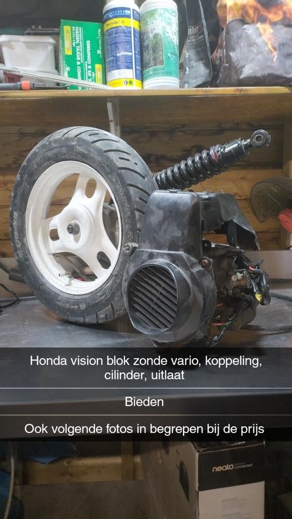 Honda Vision onderdelen, Ophalen of Verzenden, Zo goed als nieuw, Blok, Honda