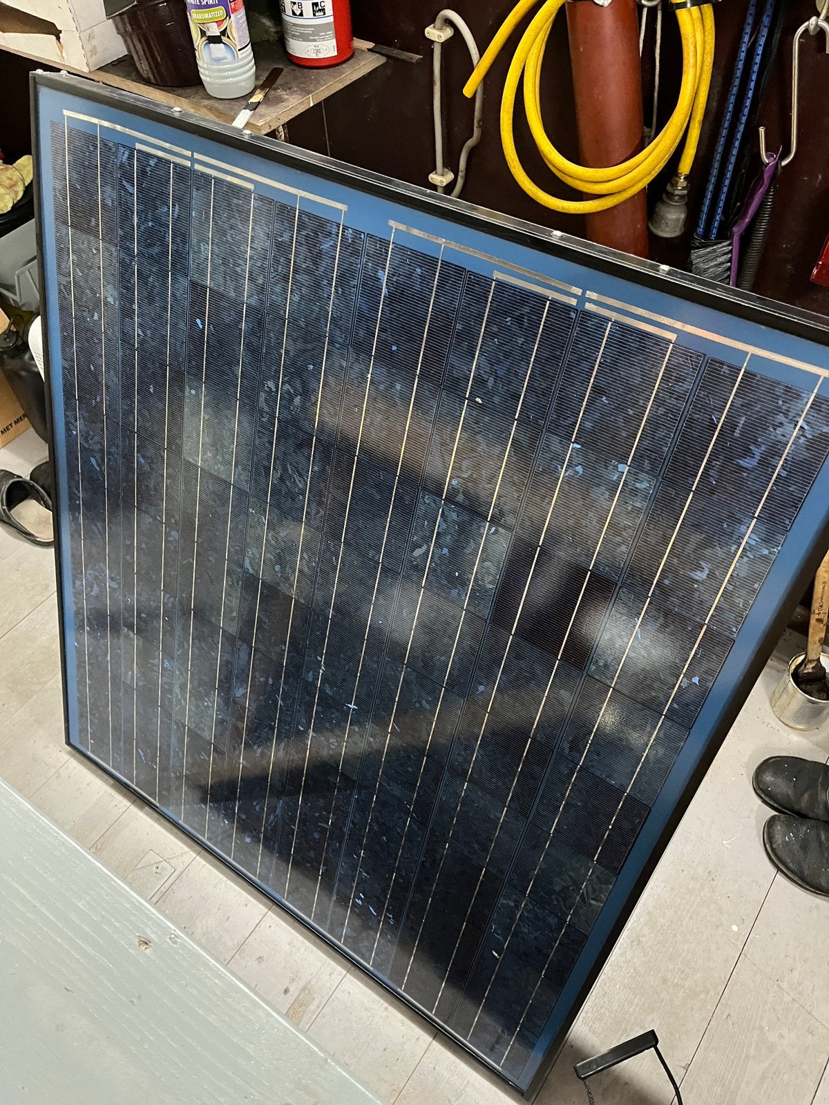 Zonnepaneel afm111x99cm, Ophalen of Verzenden, Gebruikt