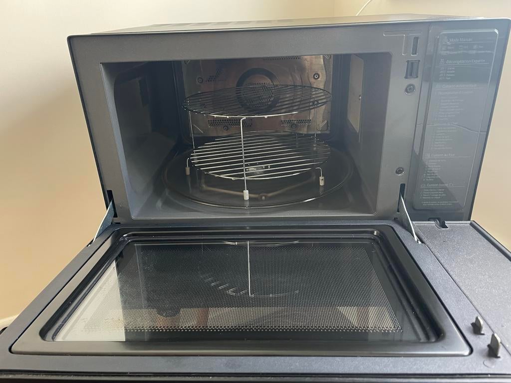 LG Combimagnetron MJ3965BIB - Zo goed als nieuw, Ophalen, Minder dan 45 cm, Hete lucht, Zo goed als nieuw