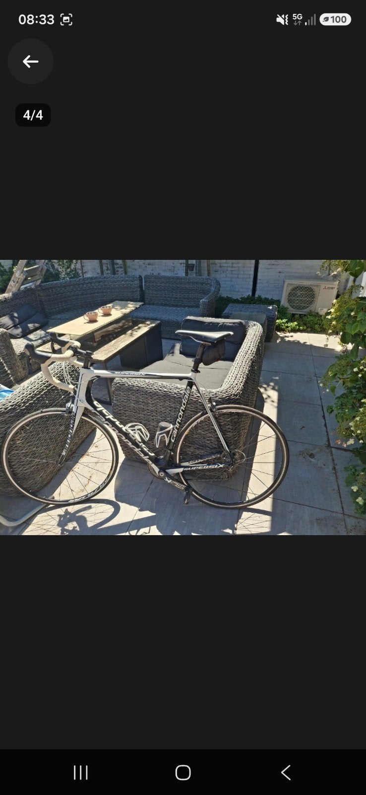 Supersix Racefiets - Shimano Ultegra - Framemaat 63, Fietsen en Brommers, Gebruikt, Carbon, Heren, 61 tot 65 cm