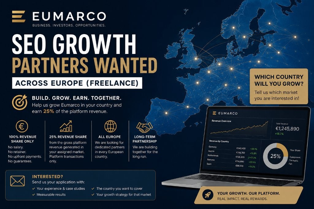 SEO-PARTNERS GEZOCHT VOOR HEEL EUROPA, Vacatures, Vacatures | Marketing, Communicatie en Media, Overige niveaus, Vanaf 3 jaar