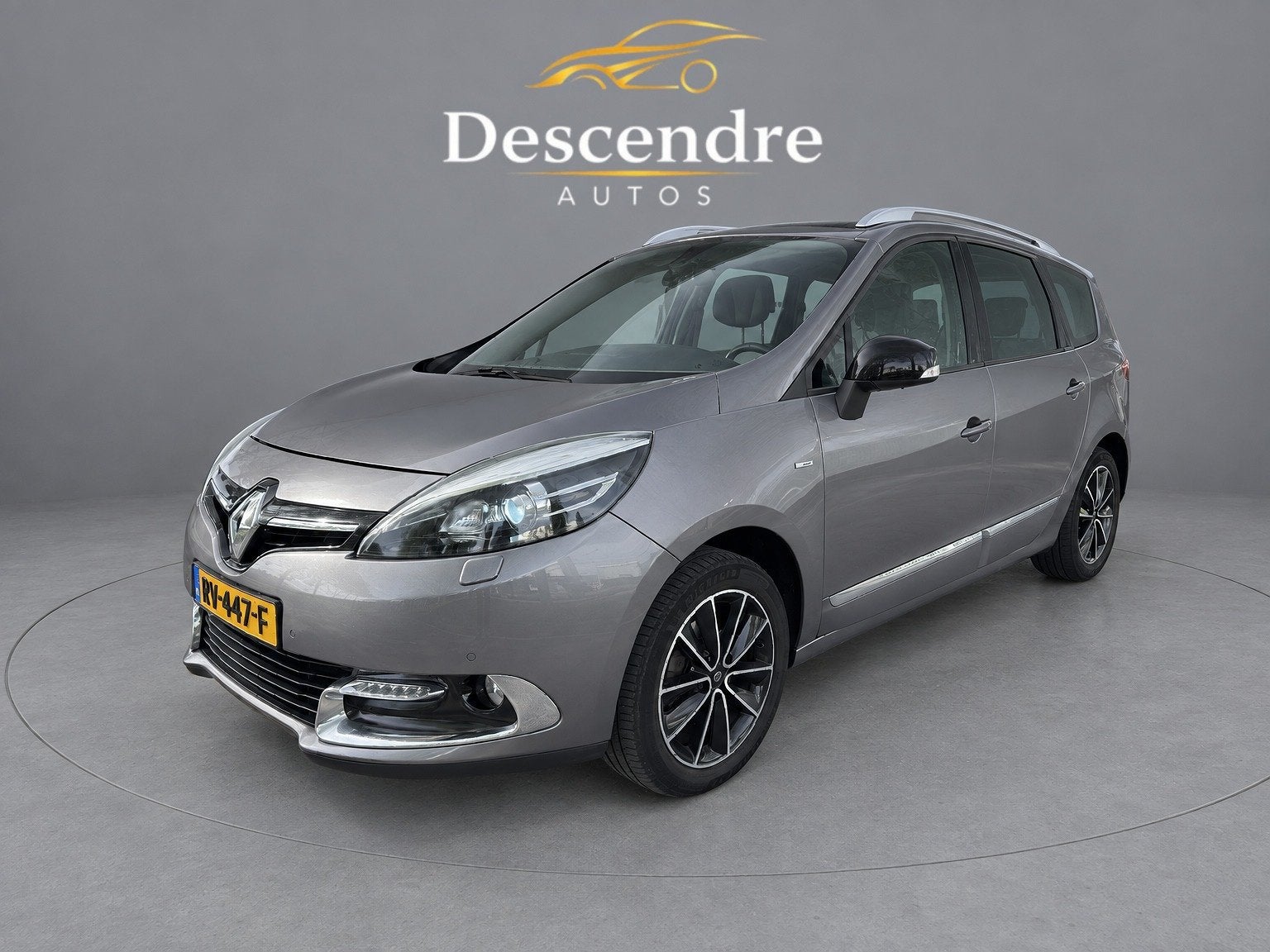 Renault Grand Scénic 1.5 dCi Bose 7p autom. (bj 2013), Auto's, Euro 5, Gebruikt, Zwart, Bedrijf