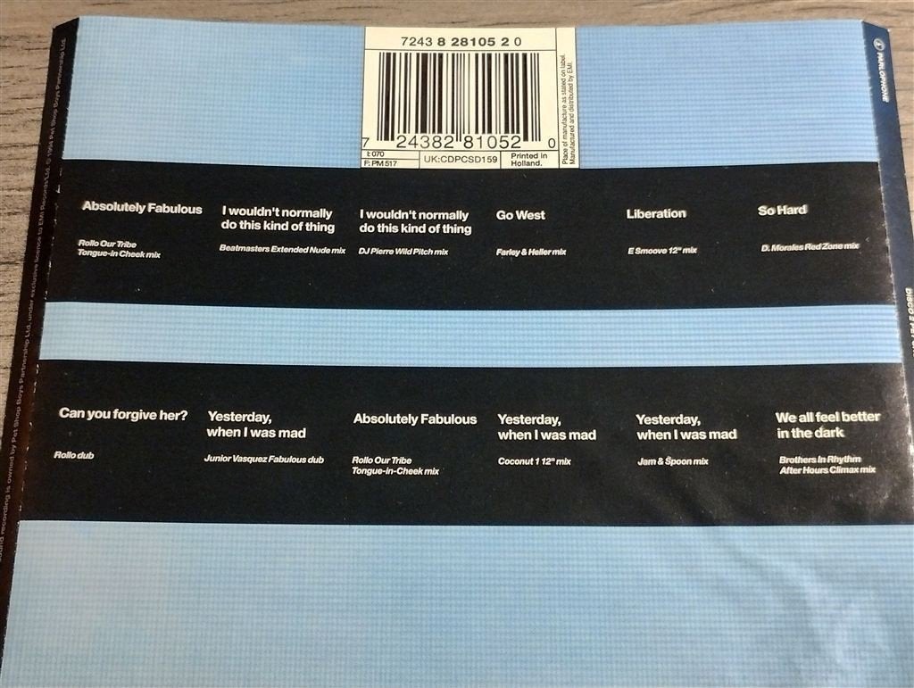 Pet Shop Boys - Disco 2, Cd's en Dvd's, Cd's | Pop, Ophalen of Verzenden, Zo goed als nieuw