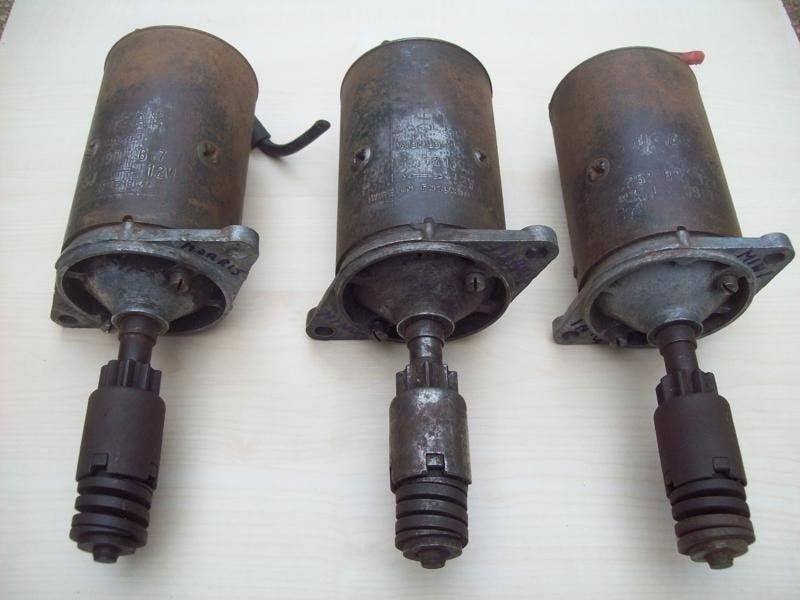Oldtimer Morris Minor en Mini startmotoren jaren 70. Draaien, Ophalen of Verzenden, Gebruikt, Overige automerken