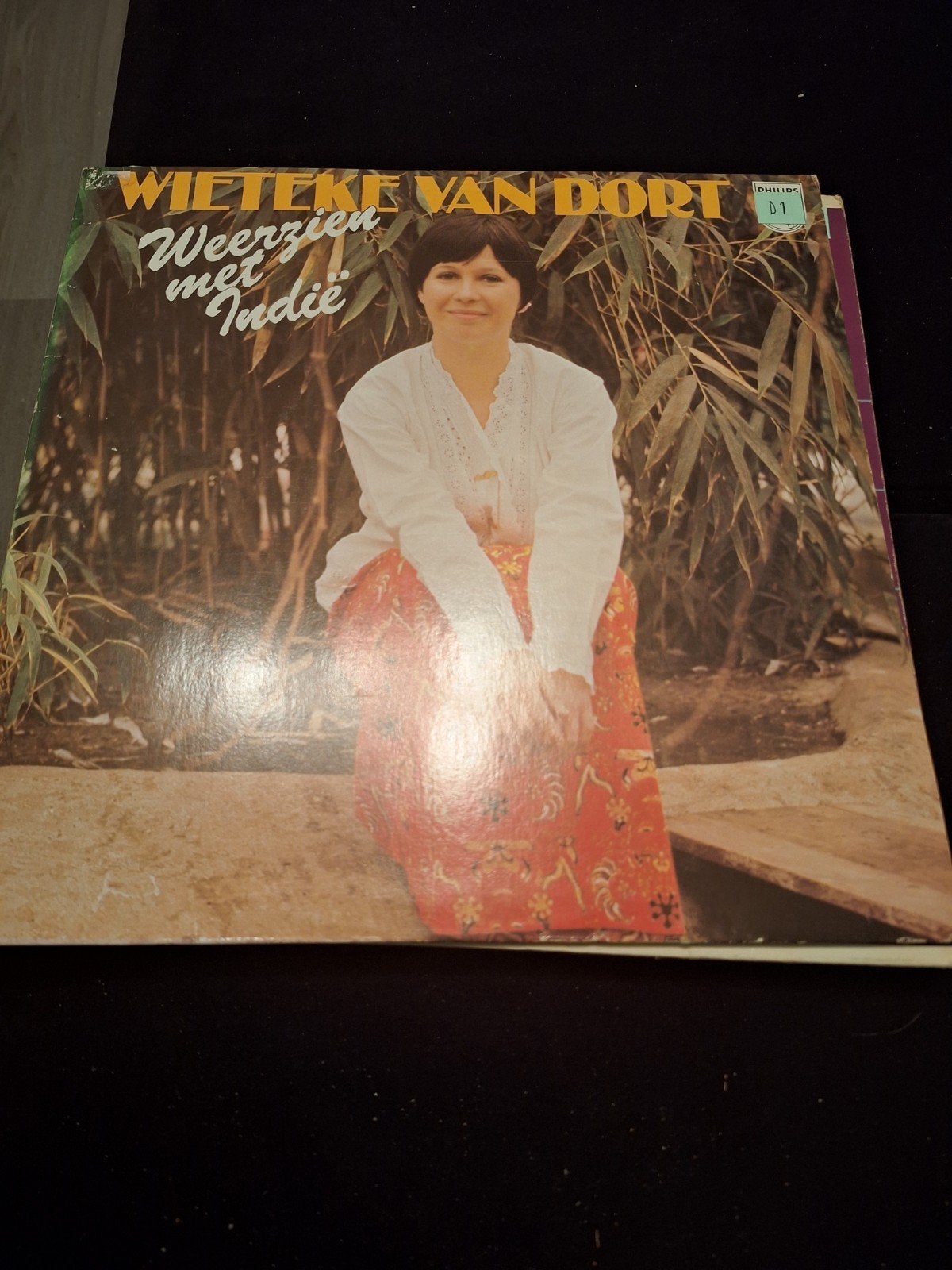 Wieteke van Dort - Weerzien met Indië LP (Philips D1), Cd's en Dvd's, LP, Gebruikt, Overige genres, Ophalen of Verzenden