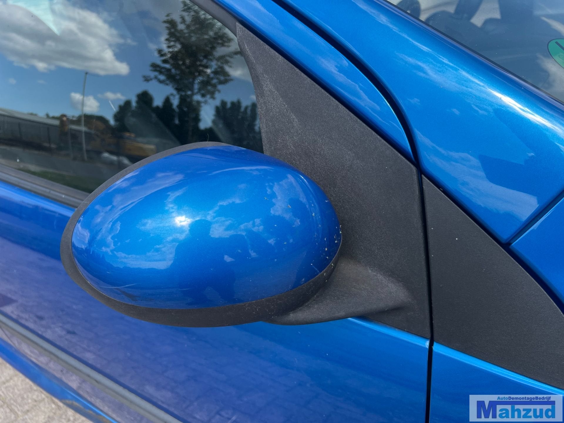 CITROEN C1 Blauw ELX rechts spiegel 2005-2014, Auto-onderdelen, Gebruikt, Citroën, Stellantis N.V., Ophalen of Verzenden