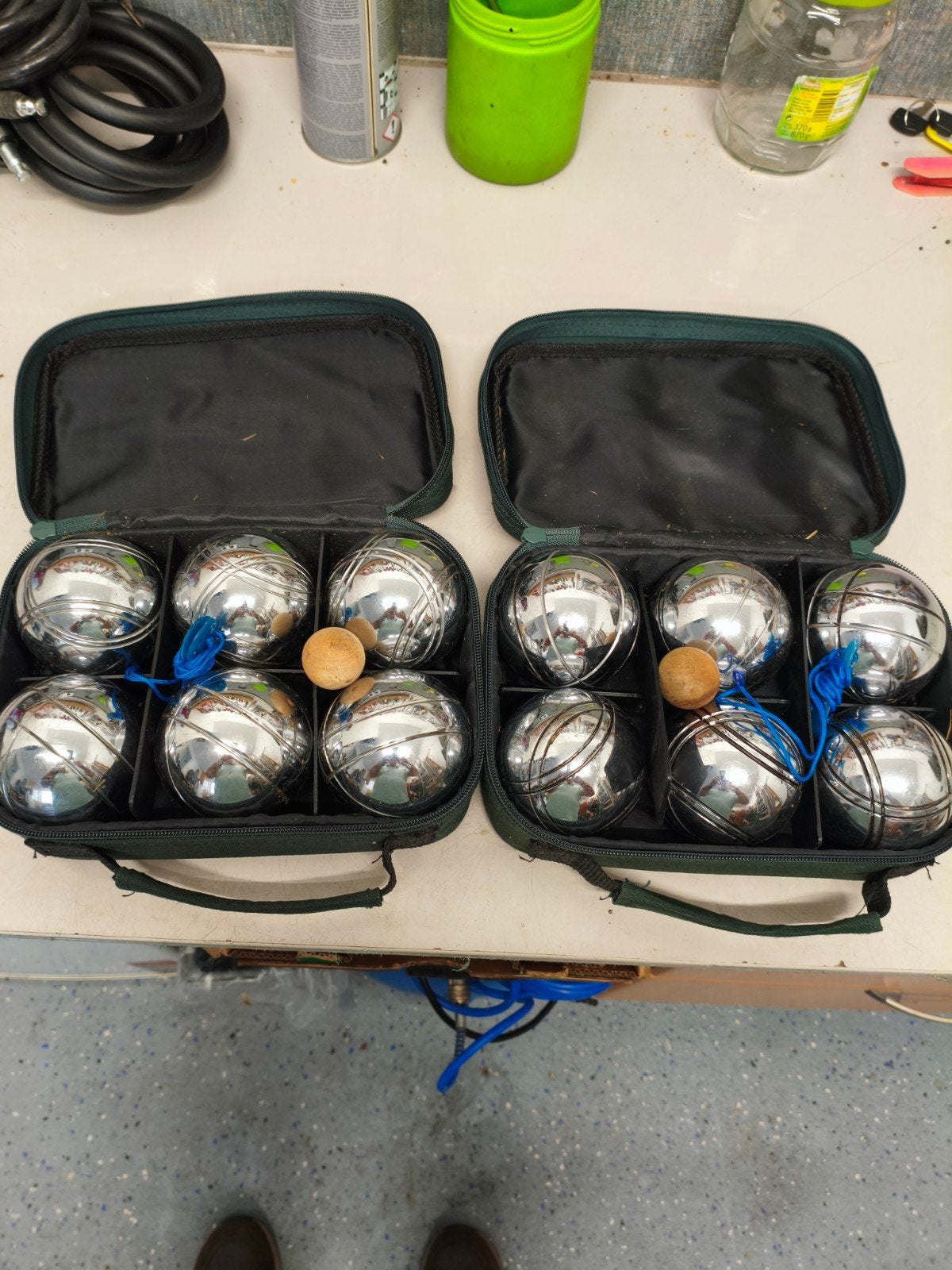 2 x jeu de boules, Ophalen of Verzenden, Nieuw, Racket(s)