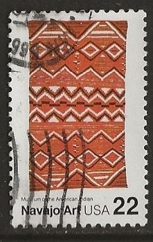 USA 6, textiel, Verzenden, Gestempeld, Noord-Amerika