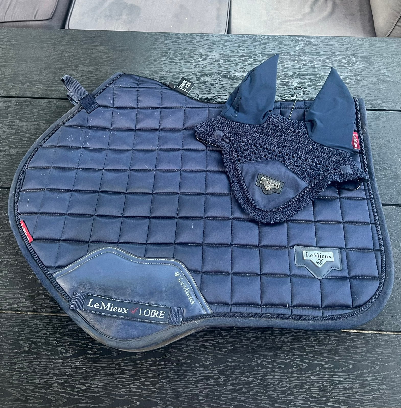 Lemieux set navy, Full (L), Ophalen of Verzenden, Zo goed als nieuw, Blauw