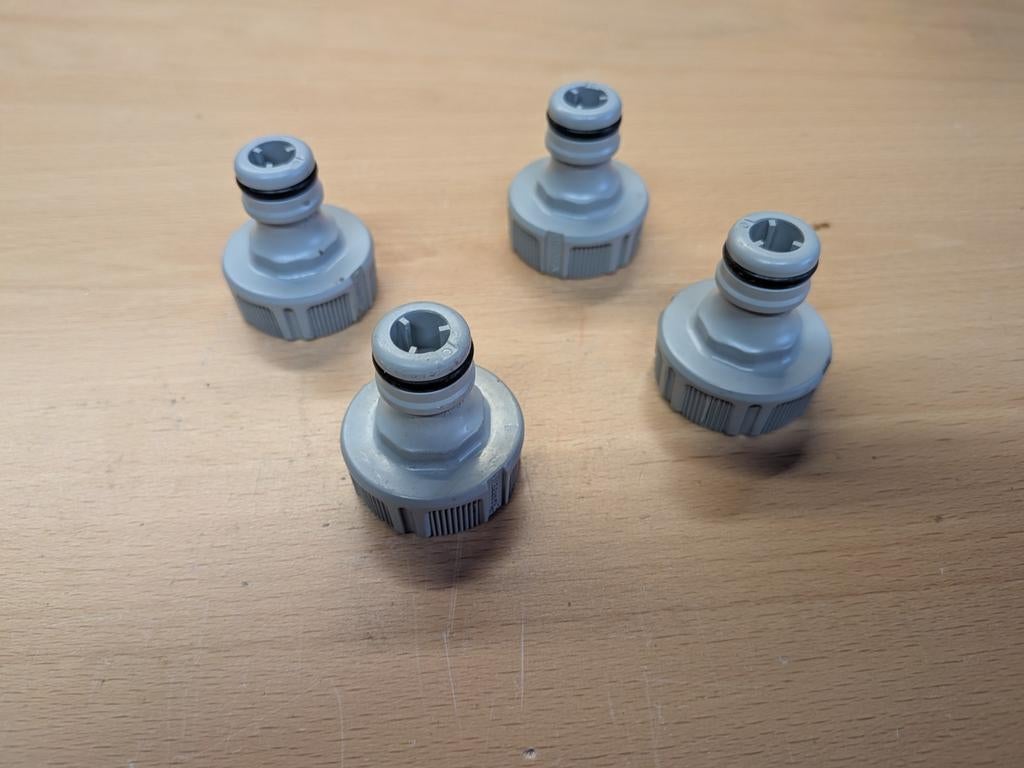 Gardena kraanstuk 3/4" + adapter 1"-3/4", Ophalen of Verzenden, Tuinslang