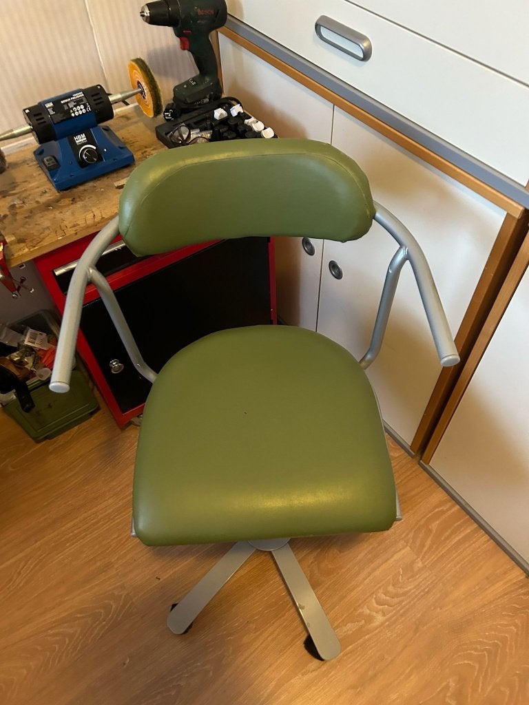 Bureaustoel Ikea vintage, Ophalen, Ergonomisch, Gebruikt, Groen
