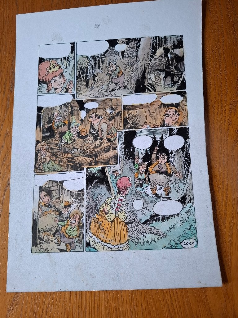 Dick Matena originele tekening Douwe Dabbert (2001), Boeken, Eén stripboek, Ophalen of Verzenden, Zo goed als nieuw, Dick Matena