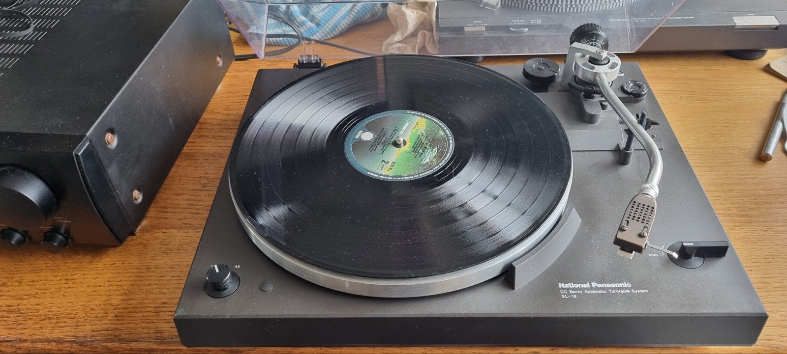 Vintage National Panasonic SL-19 ( Technics ) platenspeler, Ophalen, Gebruikt, Technics, Automatisch