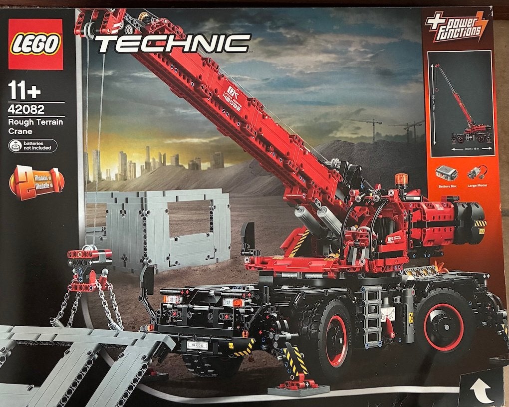LEGO 42082, Kraanwagen, Ophalen, Lego, Zo goed als nieuw, Technic